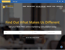 Tablet Screenshot of mrpipeline.com
